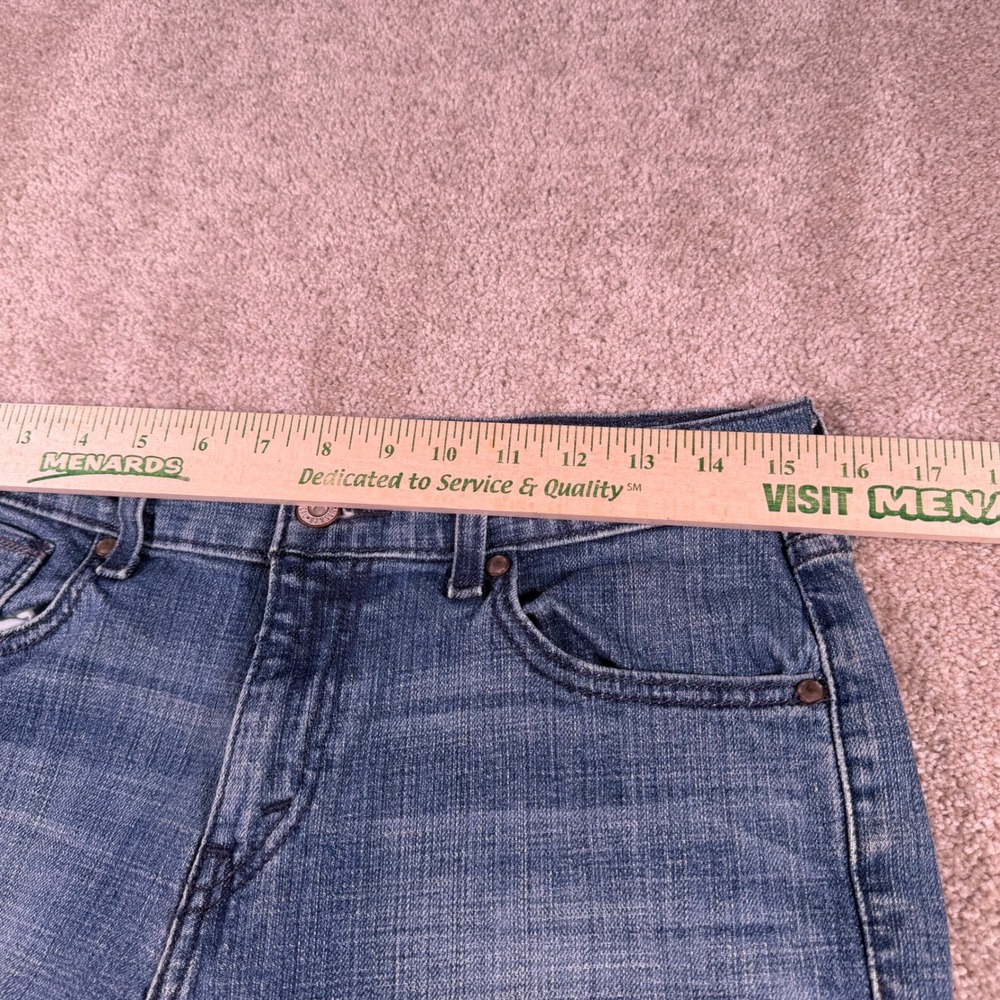 Levi's 515 Bootcut Jeans Womens 10M (FITS 31x31) Blue Medium Wash Stretch Denim - Picture 7 of 12